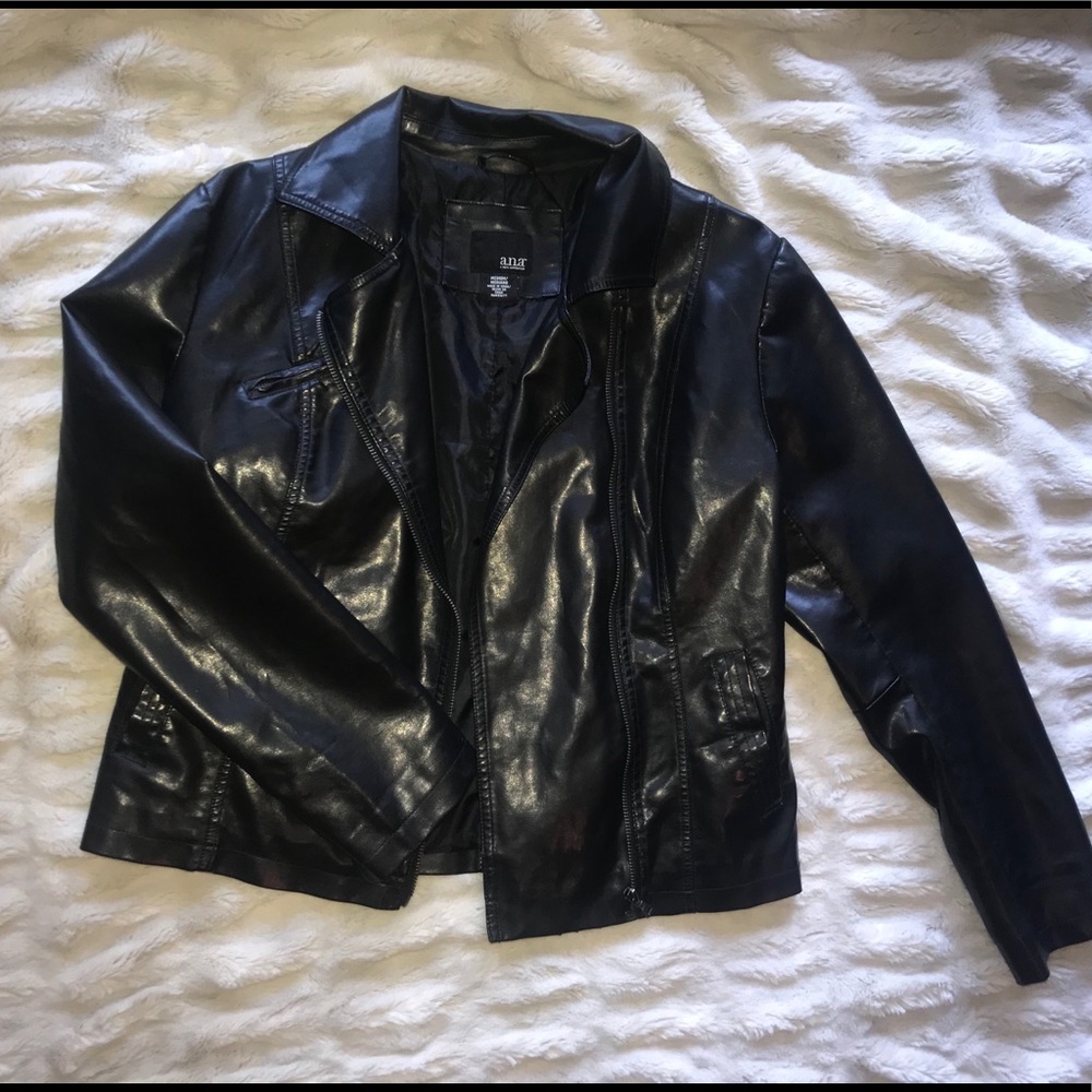 Leather jacket
